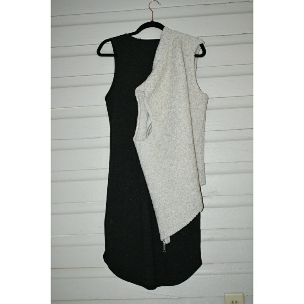 dress / vest outfit